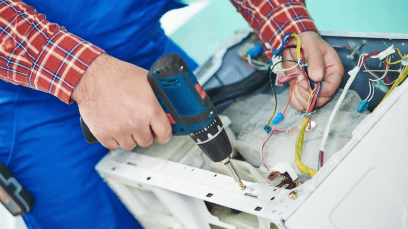Çayırova Grundig Grundig çamaşır makinesi kart tamiri – Su almama arızası orijinal parça ile giderildi. - Teknik servis örneği