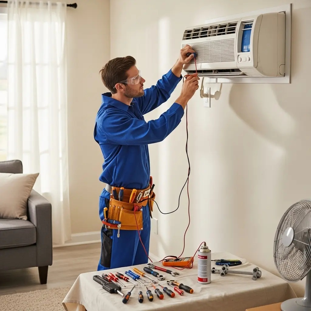 Çayırova Grundig Grundig klima gaz dolumu ve bakım – Enerji verimliliği artırıldı. - Teknik servis örneği